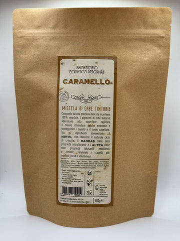 Miscela di Erbe Tintorie - Caramello 500 gr