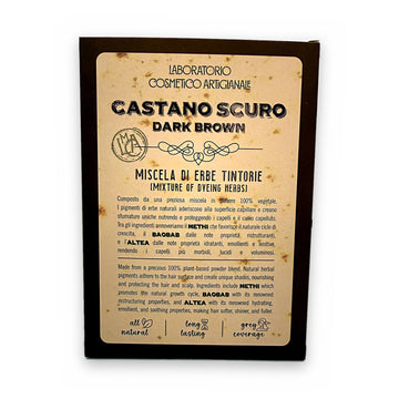 Miscela di Erbe Tintorie - Castano Scuro