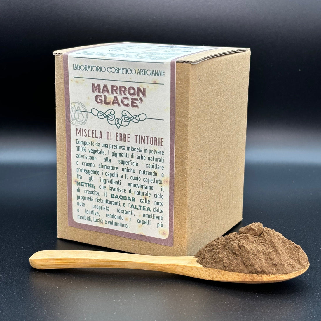 Miscela di Erbe Tintorie - Marron Glacè