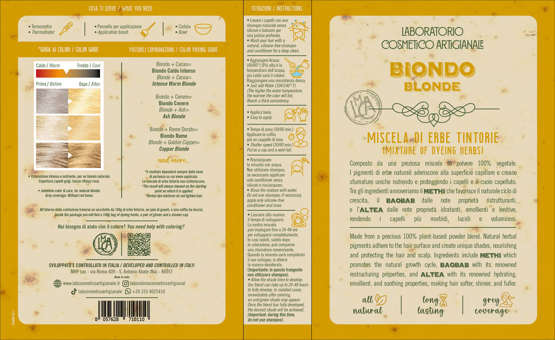 Miscela di Erbe Tintorie - Biondo