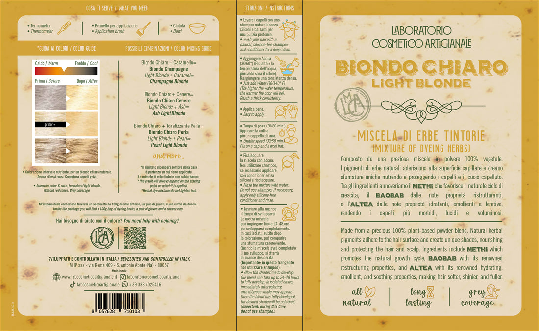 Miscela di Erbe Tintorie - Biondo Chiaro
