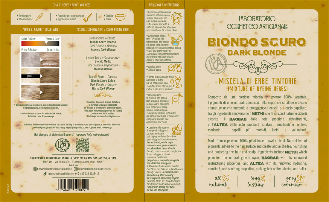 Miscela di Erbe Tintorie - Biondo Scuro