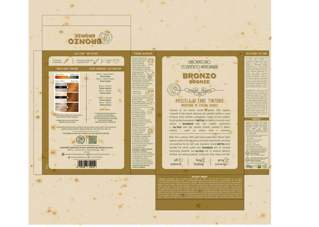 Miscela di Erbe Tintorie - Bronzo