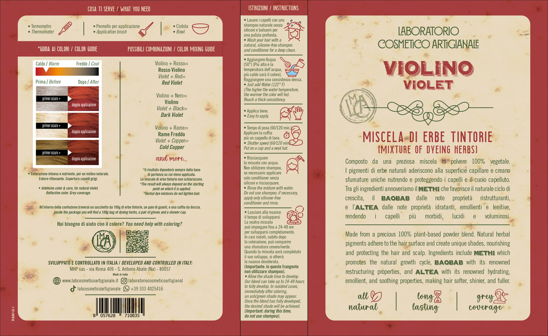 Miscela di Erbe Tintorie - Violino