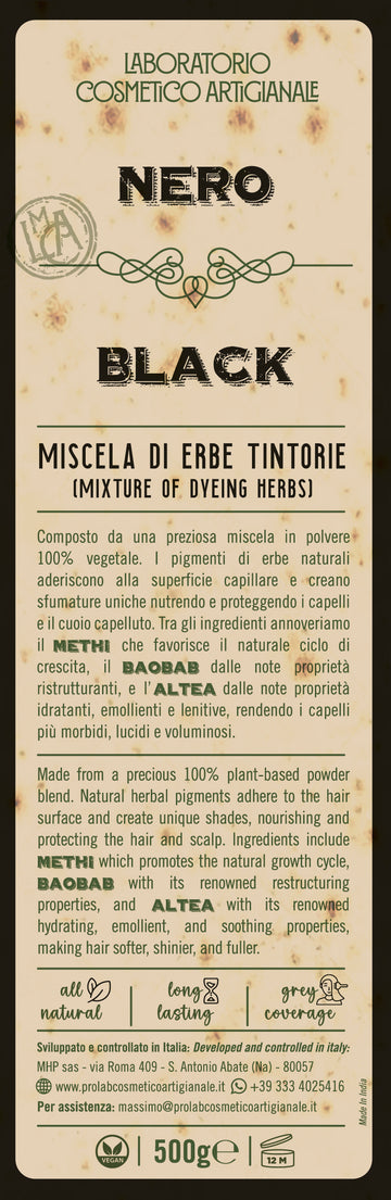 Henné Nero 500gr