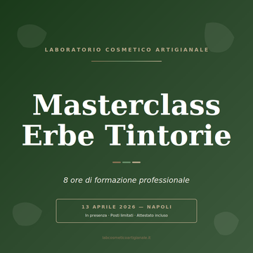 Masterclass Erbe Tintorie