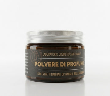Polvere di Profumo - Essenza Botanica di Sandalo, Rosa e Gelsomino